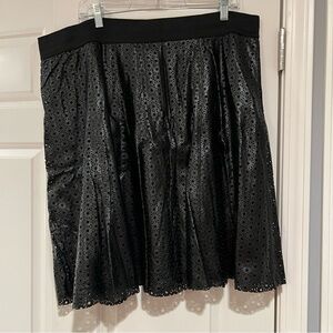 Alfani vegan leather skirt